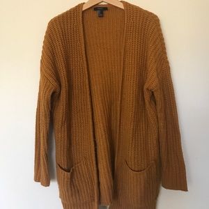 Mustard cardigan
